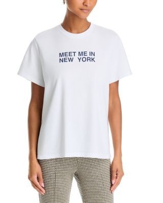 rag & bone Meet Me In New York Giovanni Cotton Tee