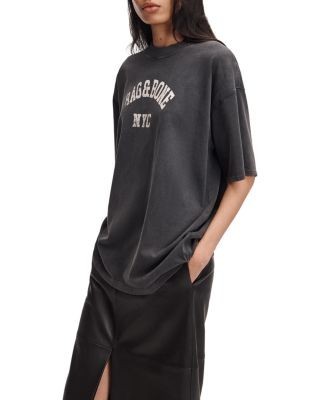 rag & bone University Alex Cotton Logo Tee