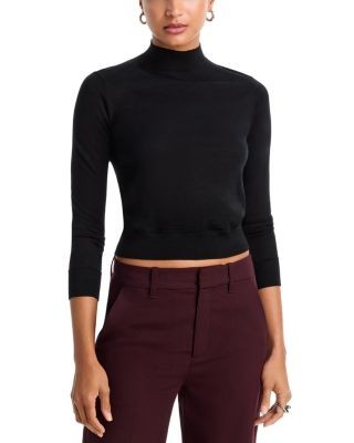 rag & bone Alba Merino Wool Mock Neck Sweater