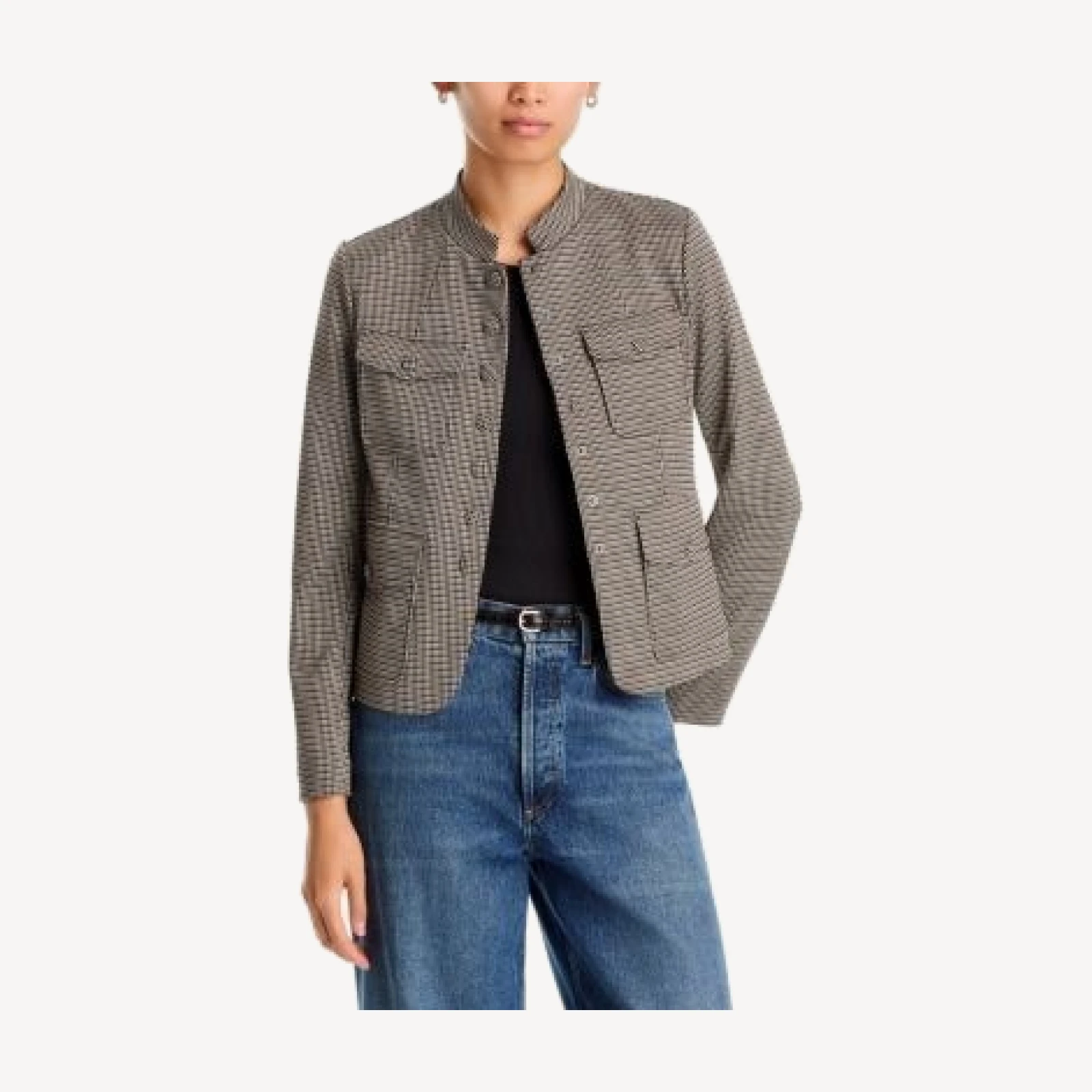 rag & bone Mercer Ponte Jacquard Blazer