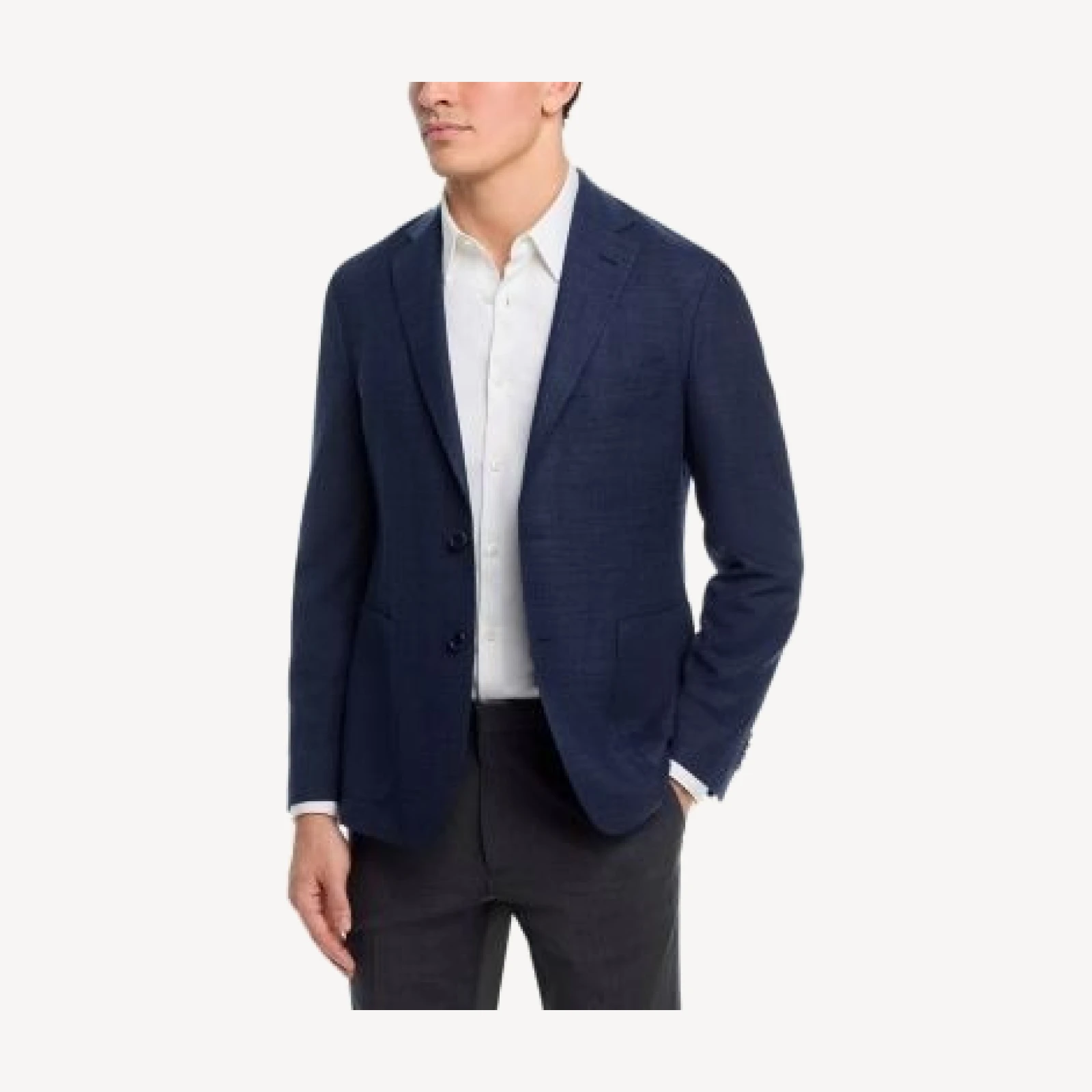The Men's Store at Bloomingdale's 3D Knit-Effect Extra Soft Regular Fit Jacket - Exclusive