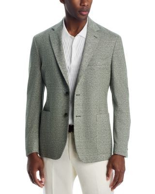 The Men's Store at Bloomingdale's Cotton & Linen Jersey Unstructured Regular Fit Sport Coat - Exclusive