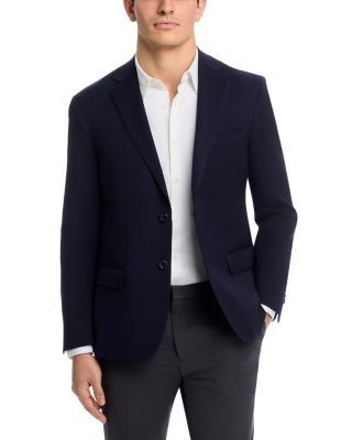 The Men's Store at Bloomingdale's Textured Solid Regular Fit Classic Jacket - Exclusive