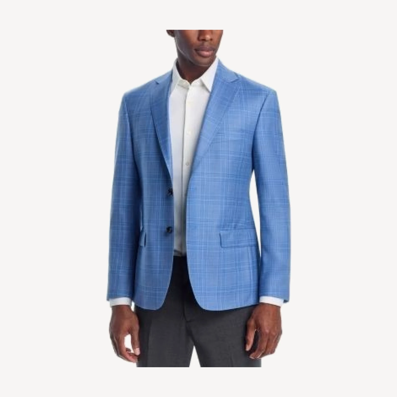 The Men's Store at Bloomingdale's Tonal Plaid Regular Fit Sport Coat - Exclusive