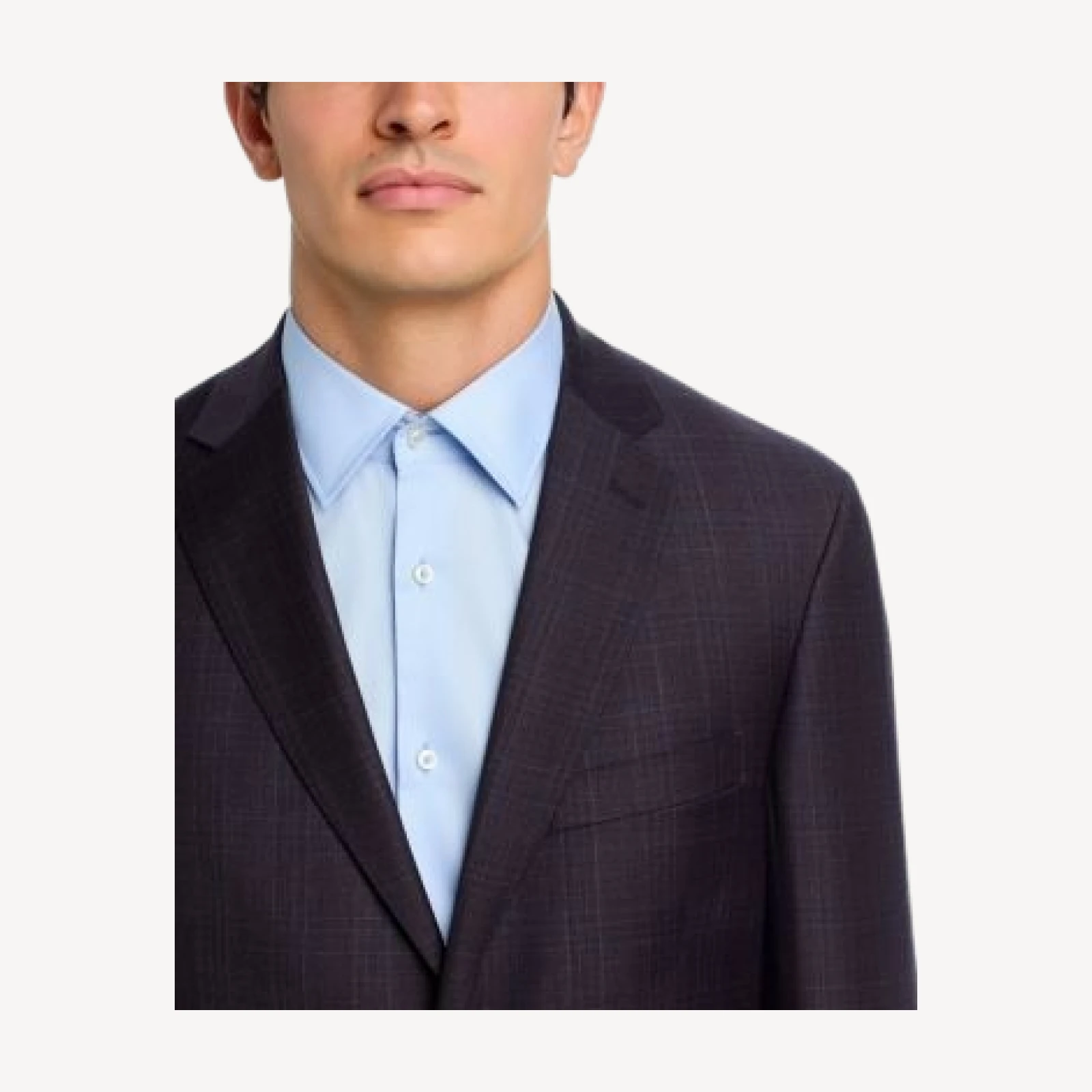The Men's Store at Bloomingdale's Classic Plaid Wool Jacket