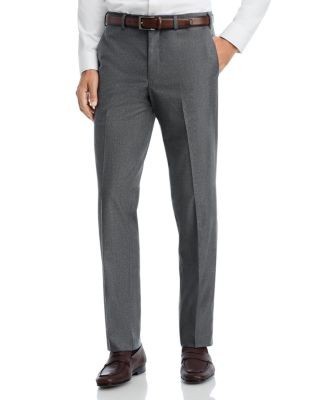 The Men's Store at Bloomingdale's Flannel Flat Front Trousers - Exclusive