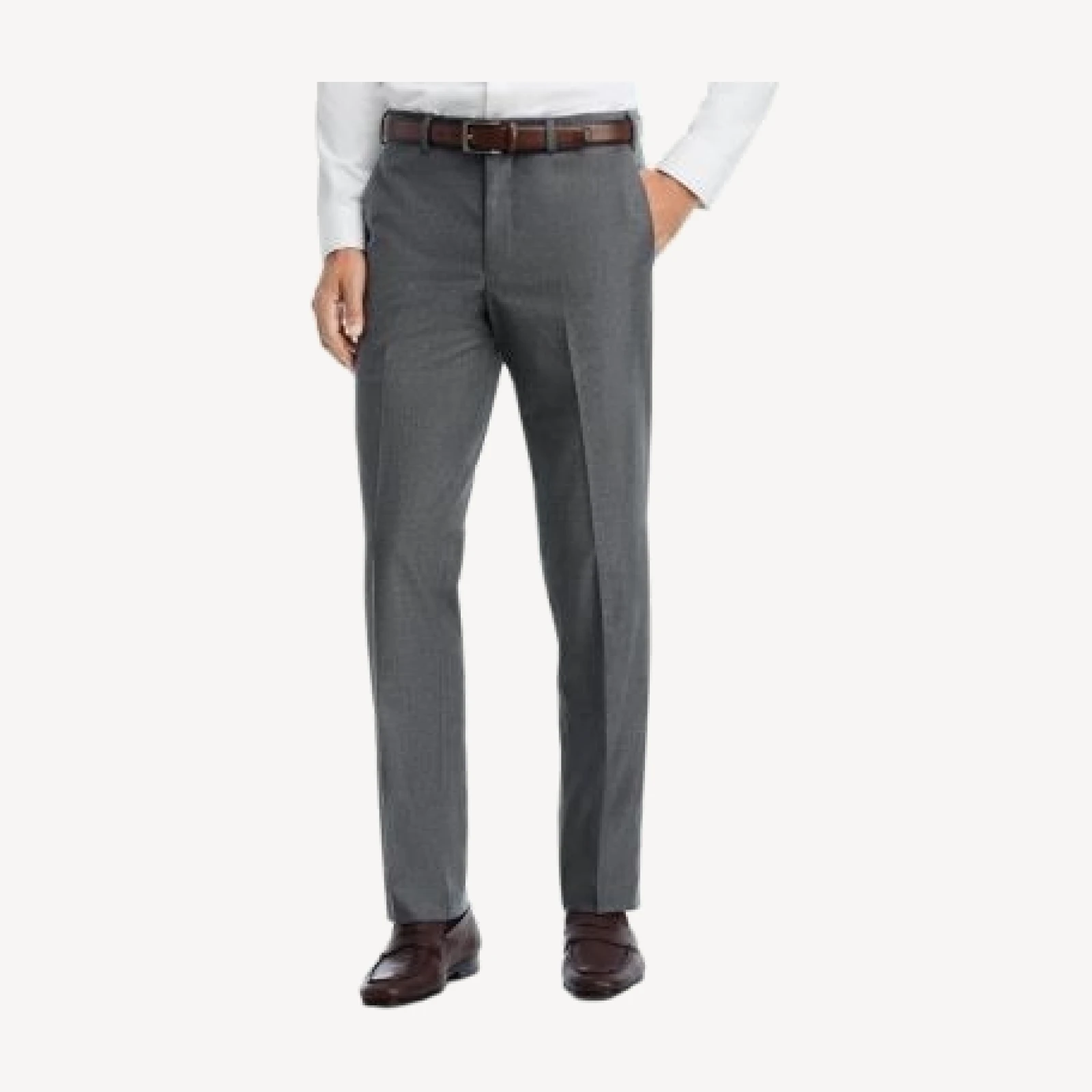 The Men's Store at Bloomingdale's Flannel Flat Front Trousers - Exclusive