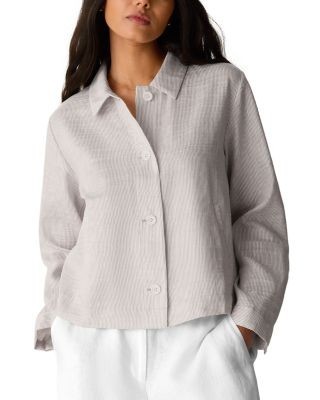 Eileen Fisher Classic Collar A Line Jacket