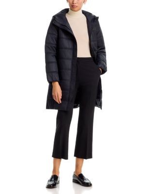Eileen Fisher Hooded Puffer Coat