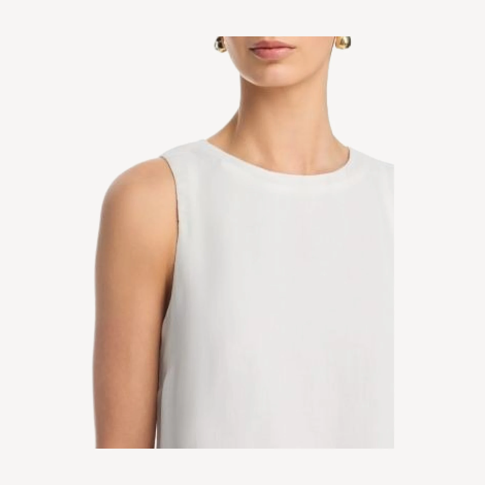 French Connection Cooper Linen Sleeveless Mini Dress