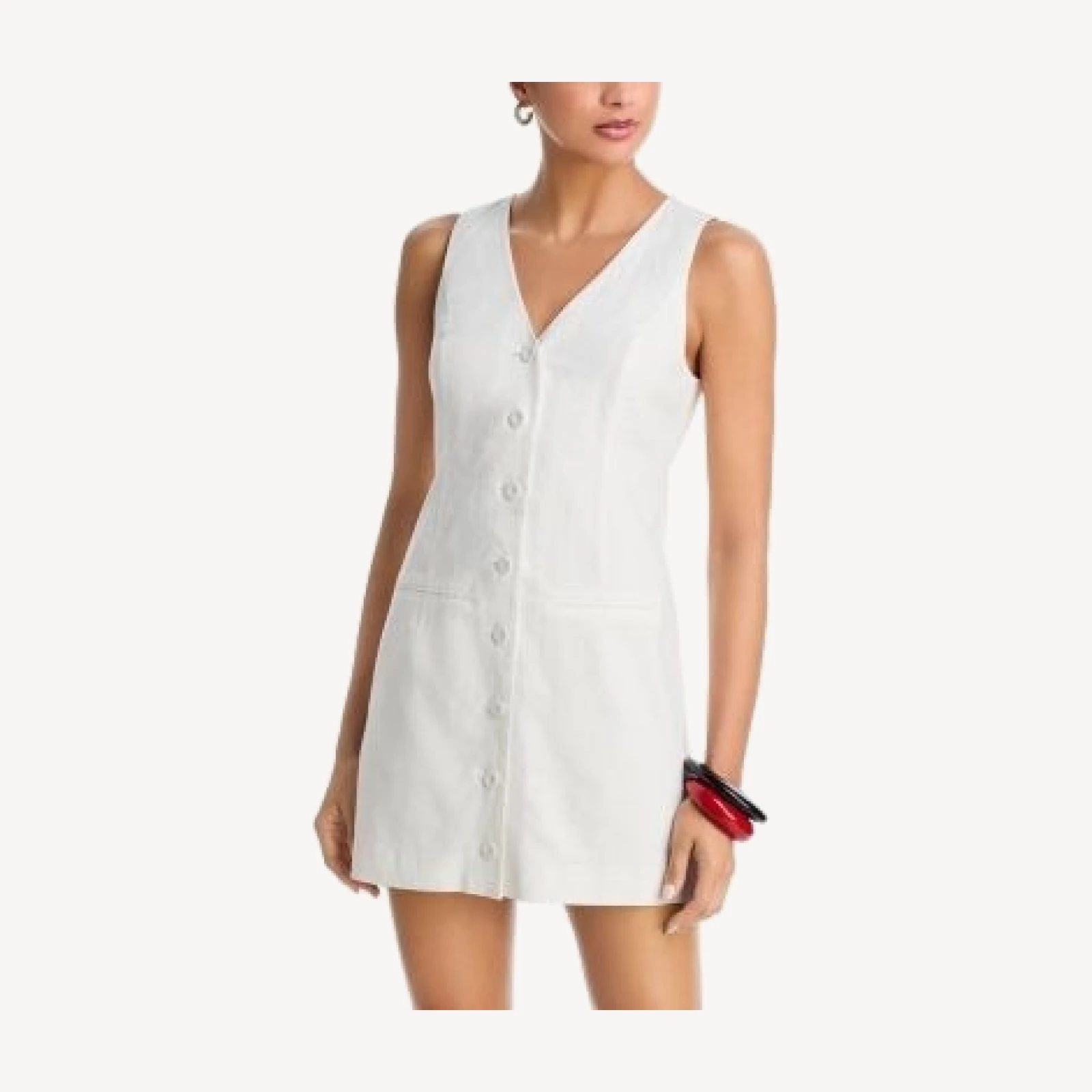 French Connection Aspen Sleeveless A Line Mini Dress