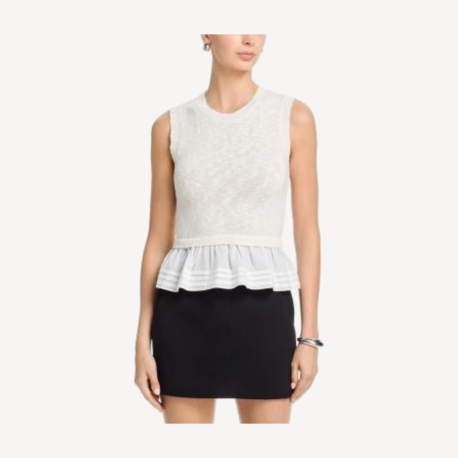 French Connection Pascale Poplin Top