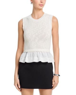 French Connection Pascale Poplin Top