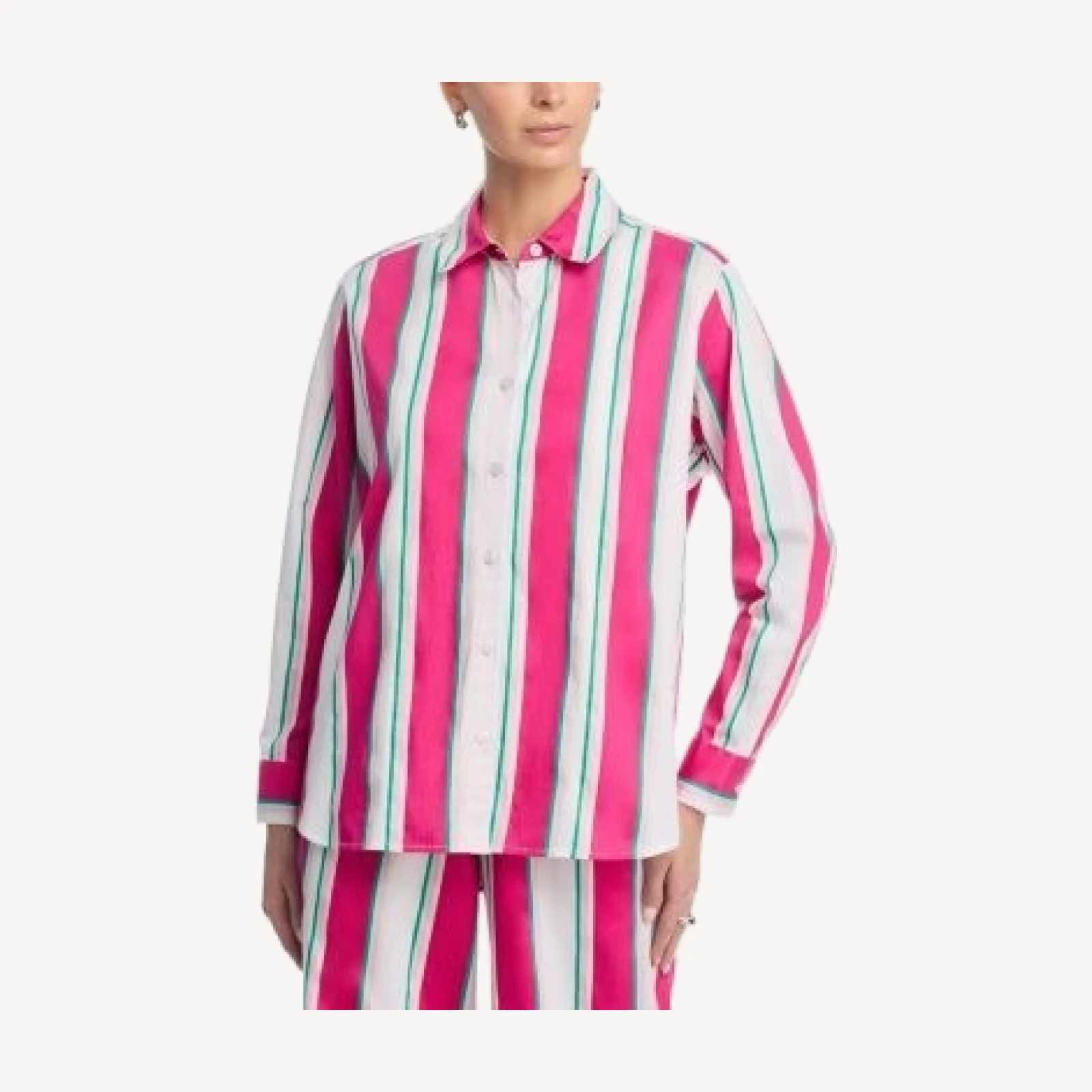 French Connection Alexis Striped Poplin Shirt