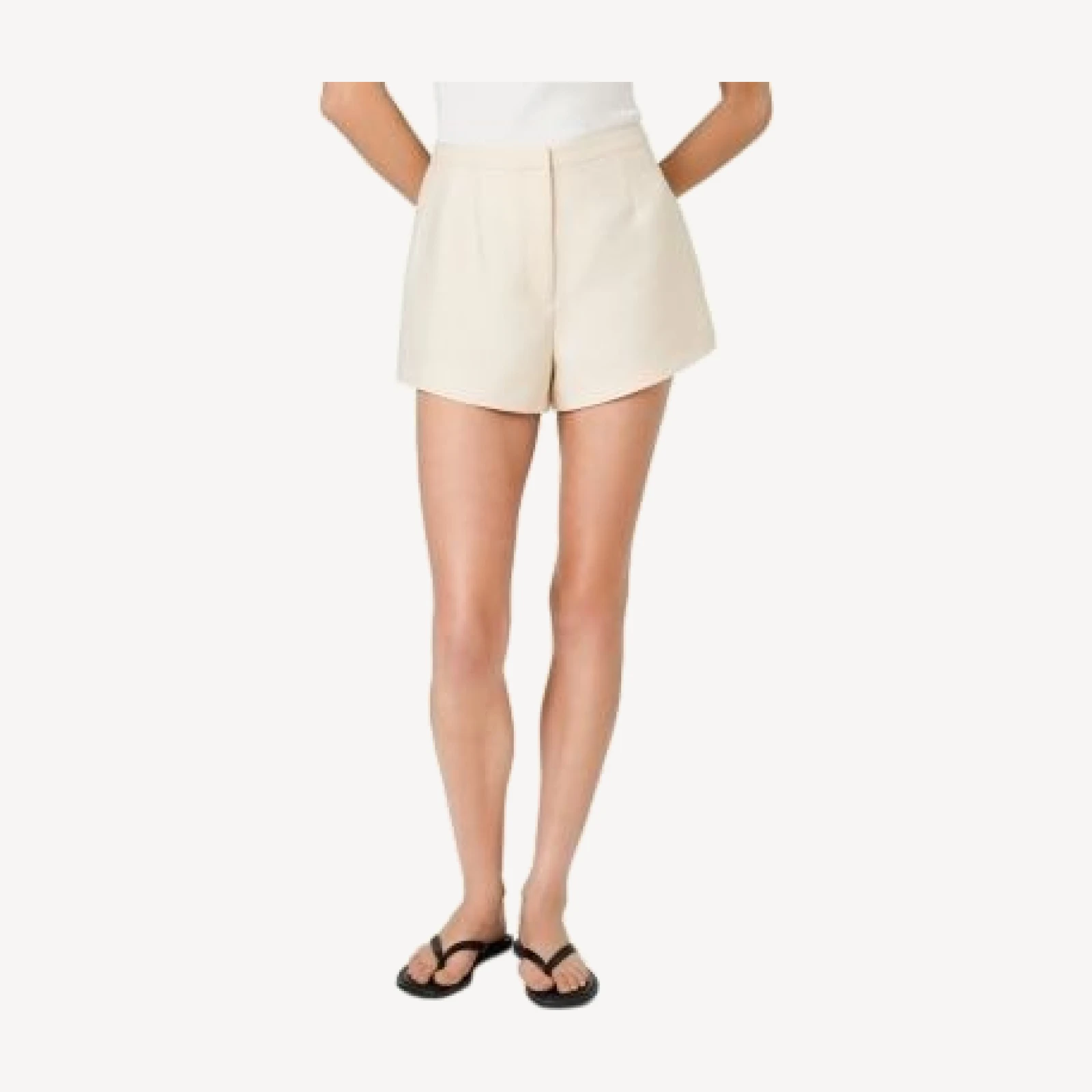 French Connection Struct Taff Relaxed Fit Shorts
