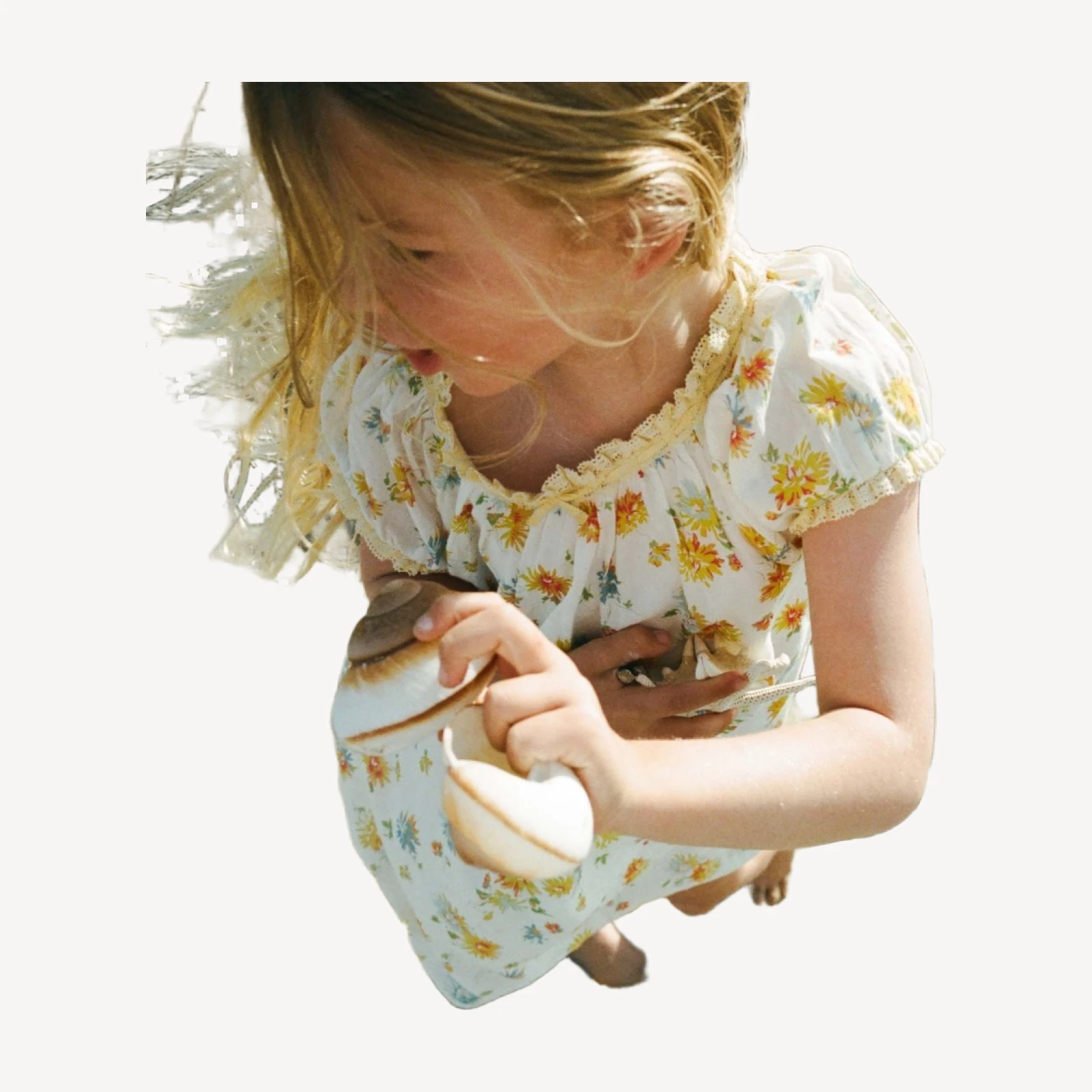 LITTLE JULIA DRESS -- DAHLIA FLORAL