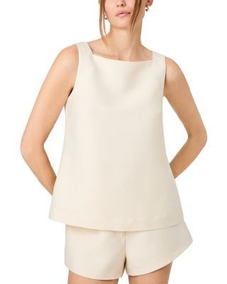 French Connection Struct Taff Sleeveless Aline Top