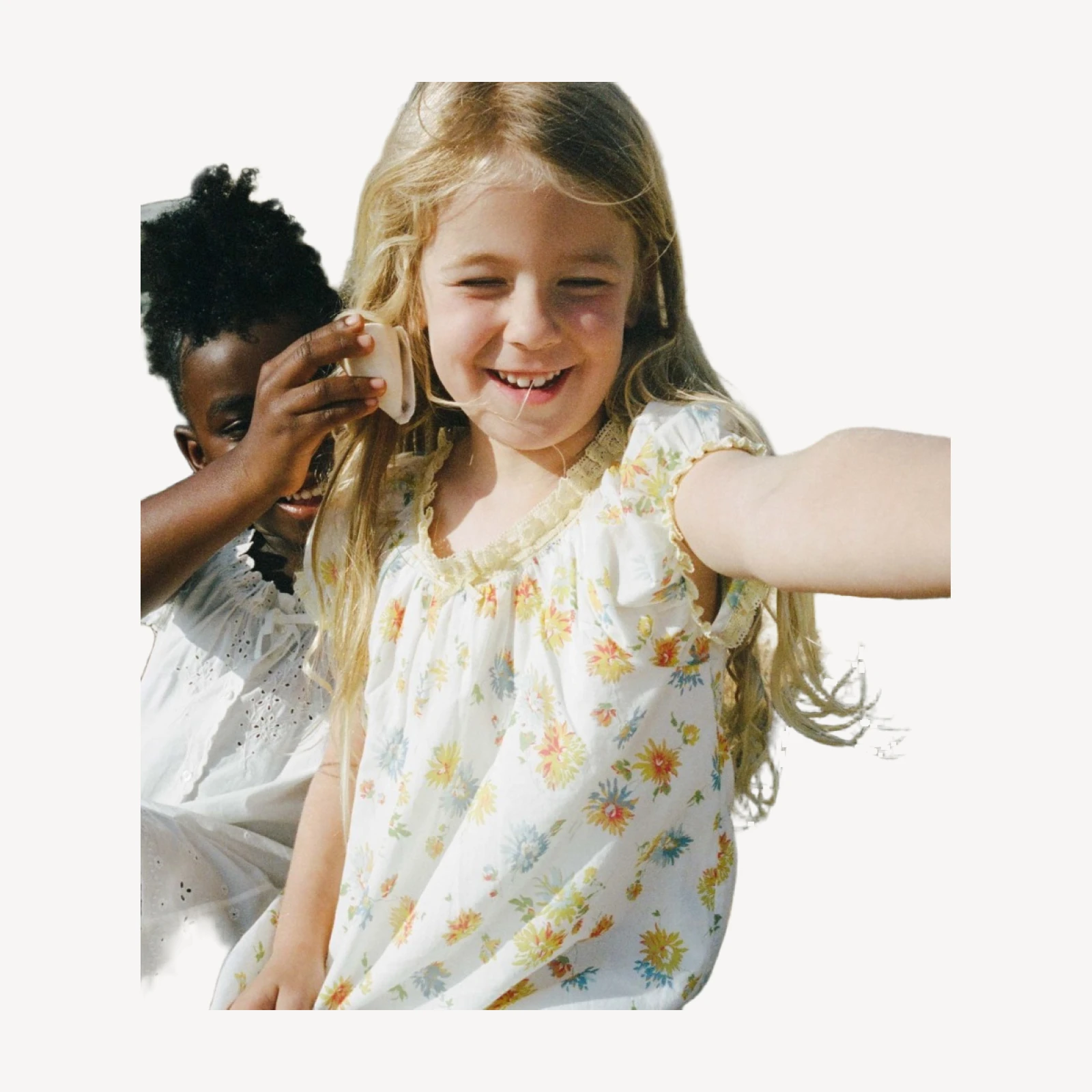 LITTLE JULIA DRESS -- DAHLIA FLORAL