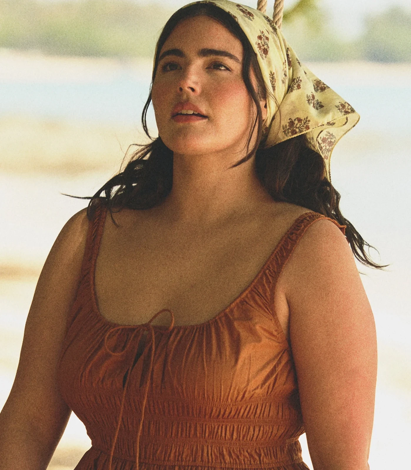 GRANDE PENNY BANDANA -- DANDELION GROVE