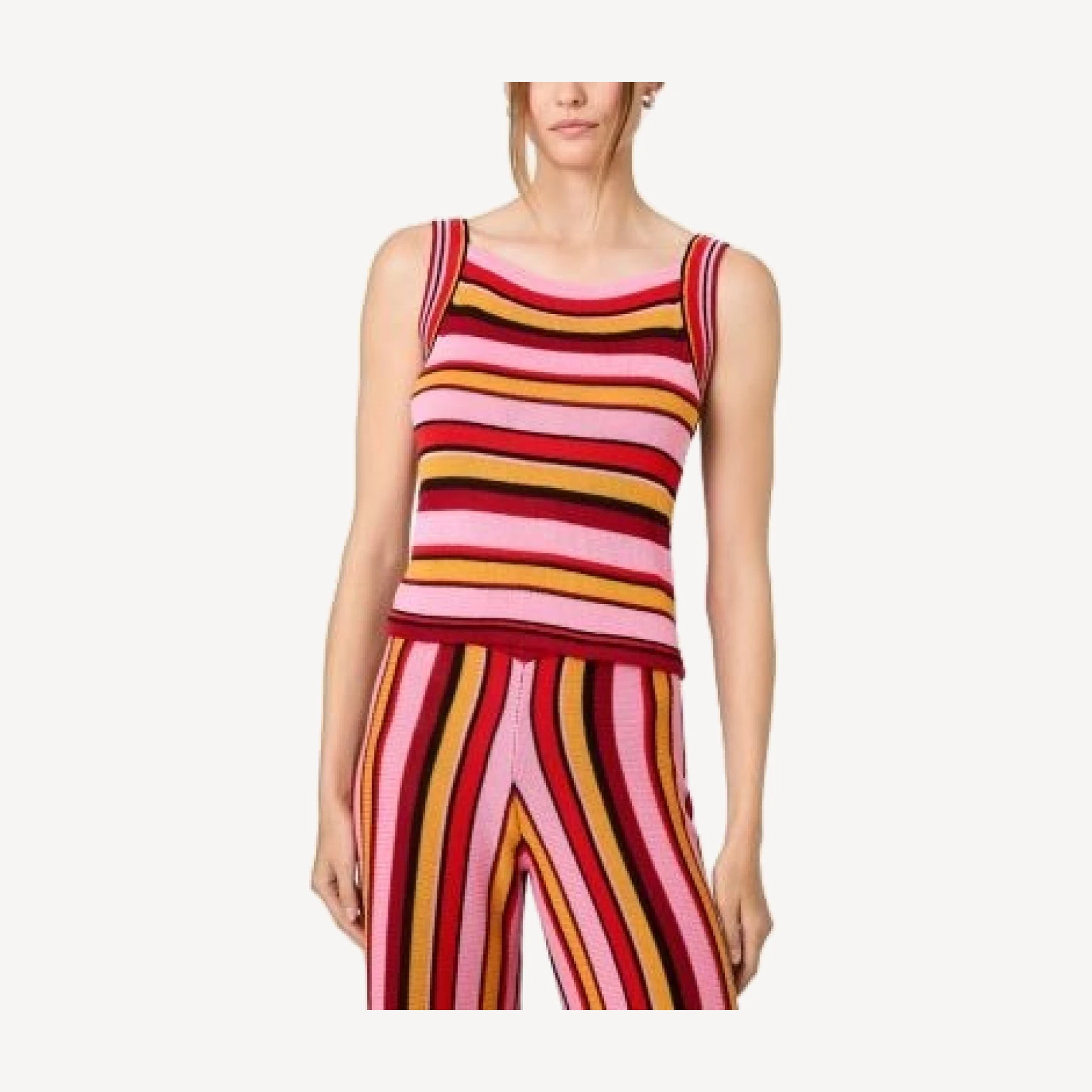 French Connection Motley Knit Sleeveless Top