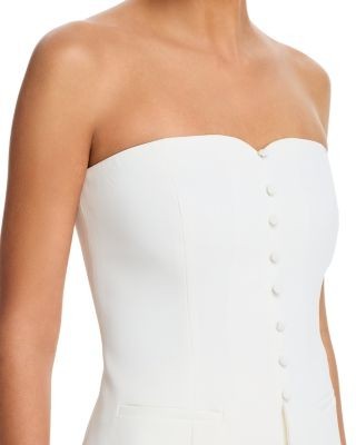 French Connection Harry Suiting Strapless Top