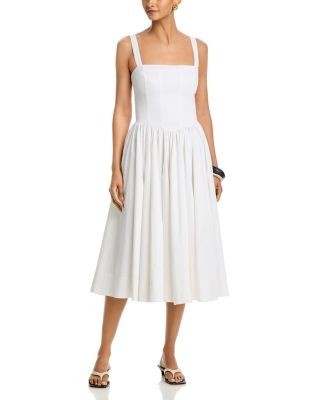 French Connection Sateen Midi Dress