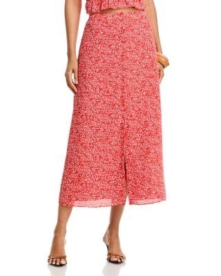 French Connection Agnes Crepe Midi Skirt