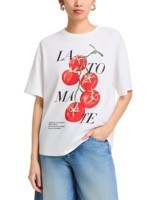 French Connection La Tomate Oversized Tee
