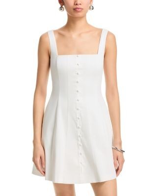French Connection Cotton Sateen Mini Dress