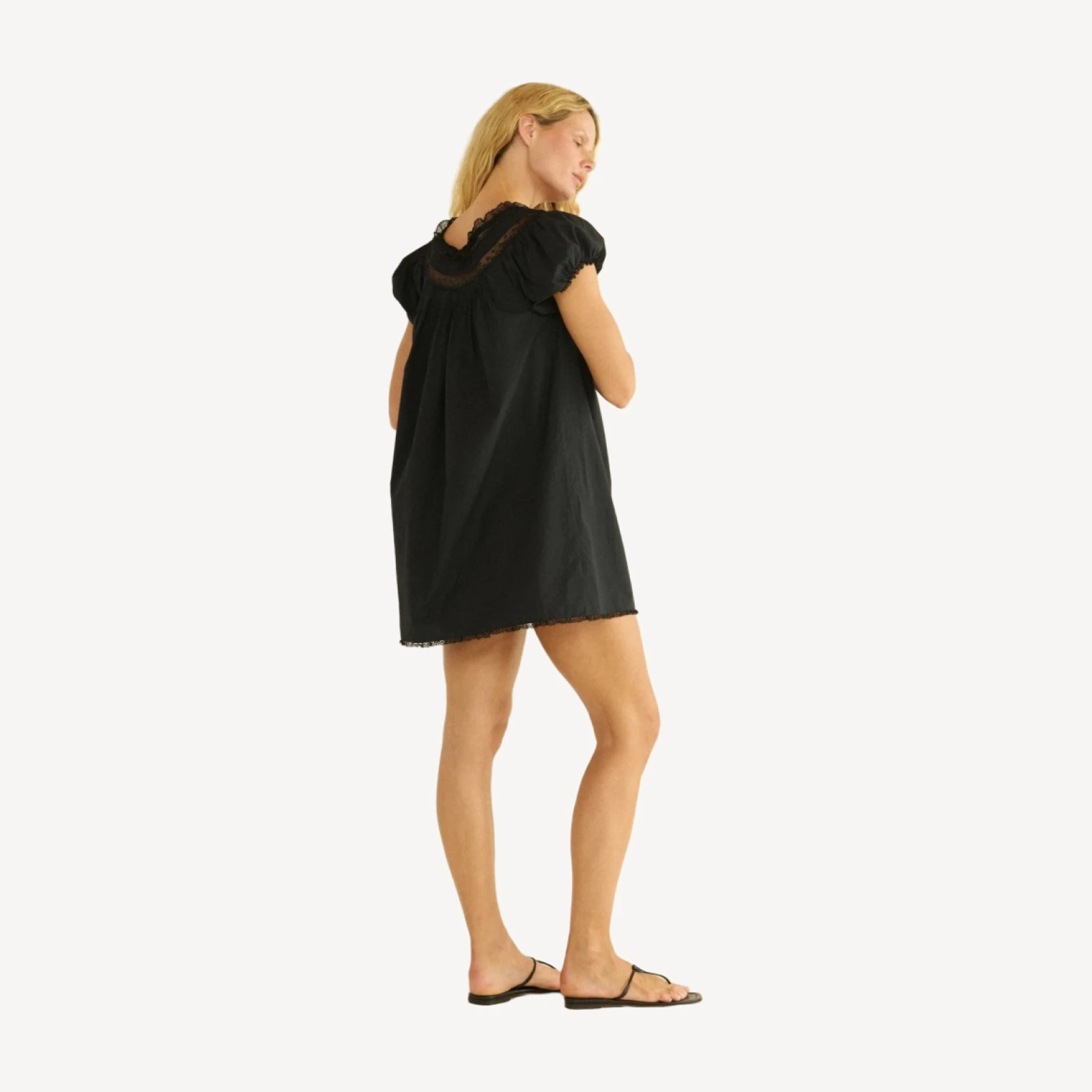 DAPHNE DRESS -- BLACK