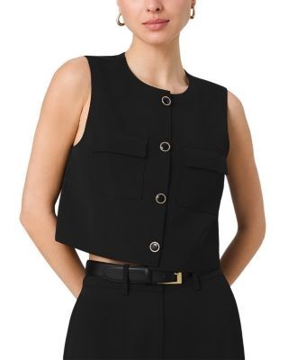 French Connection Harry Sleeveless Boxy Top