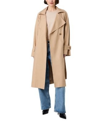 French Connection Twill Raglan Trench Coat