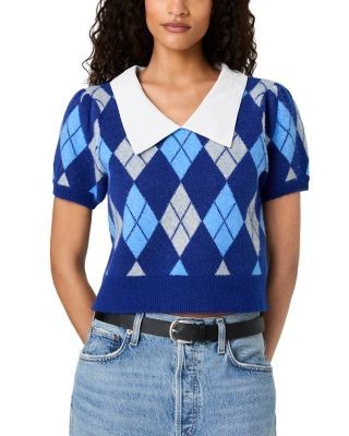 French Connection Koda Knit Collared Sweater