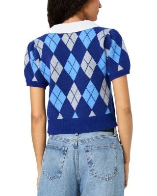 French Connection Koda Knit Collared Sweater