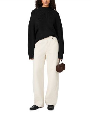 French Connection Baby Soft Mock Neck Sweater