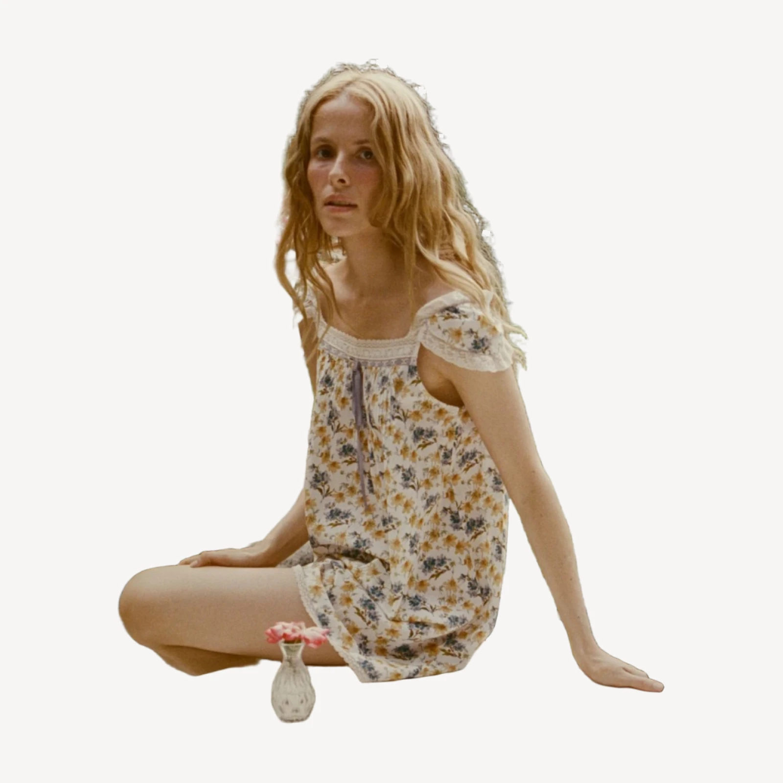 SIRONA DRESS -- NARCISSUS BLOOM