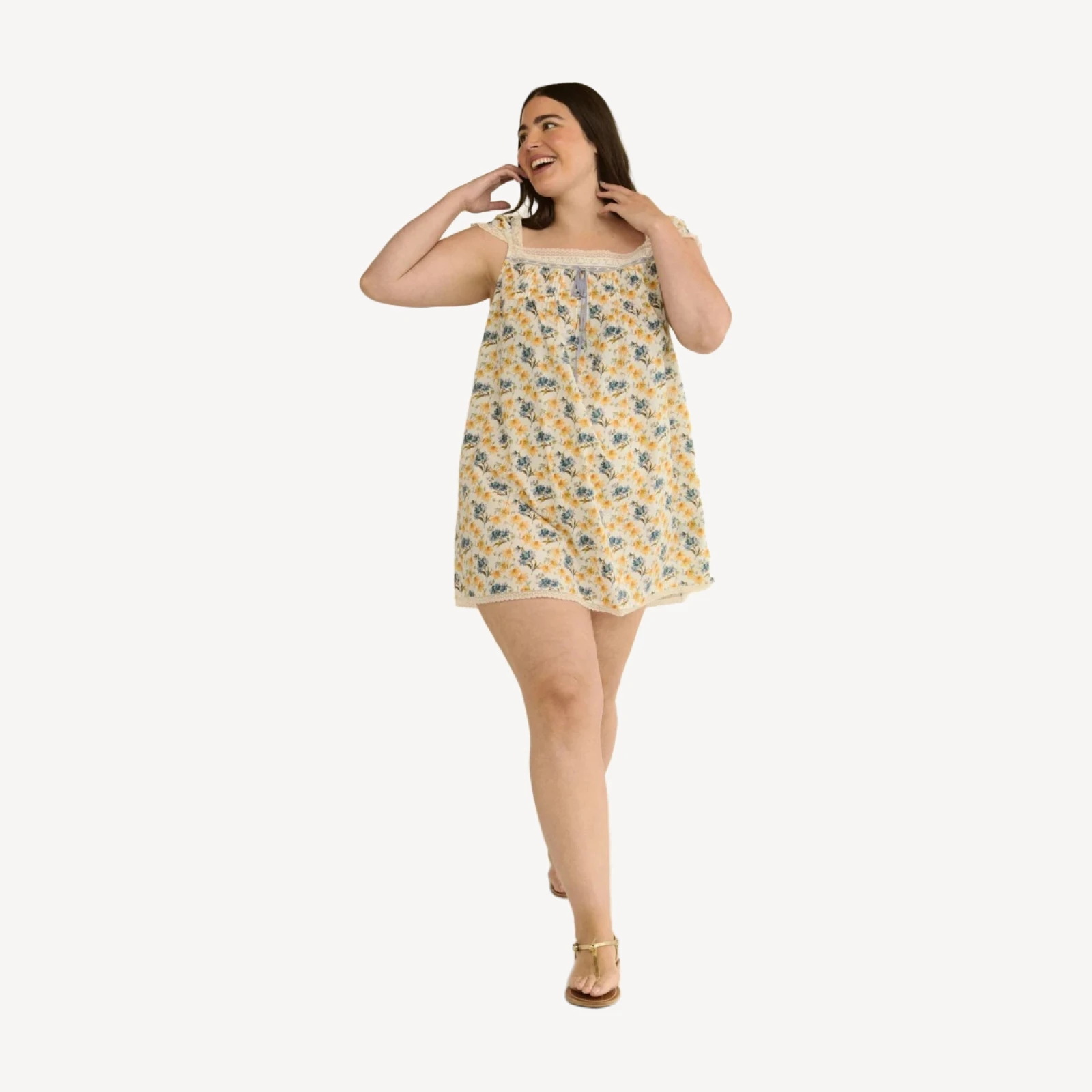 SIRONA DRESS -- NARCISSUS BLOOM