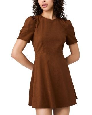 French Connection Sonja Faux Suede Dress