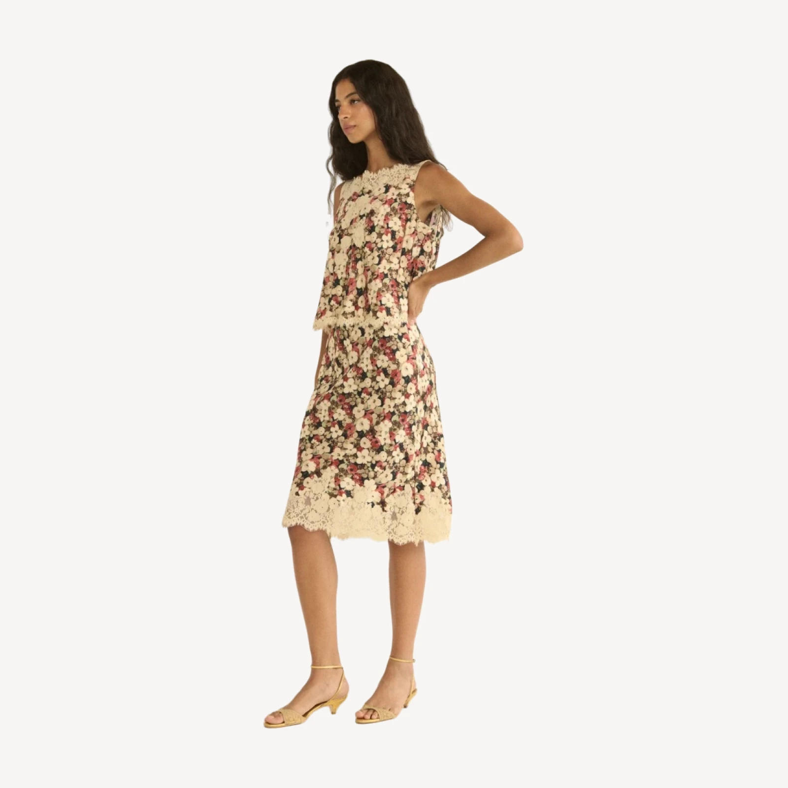 ELOWETTE SKIRT -- WILDFLOWER BRAMBLE