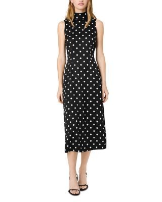 French Connection Ennis Satin Midi Dress