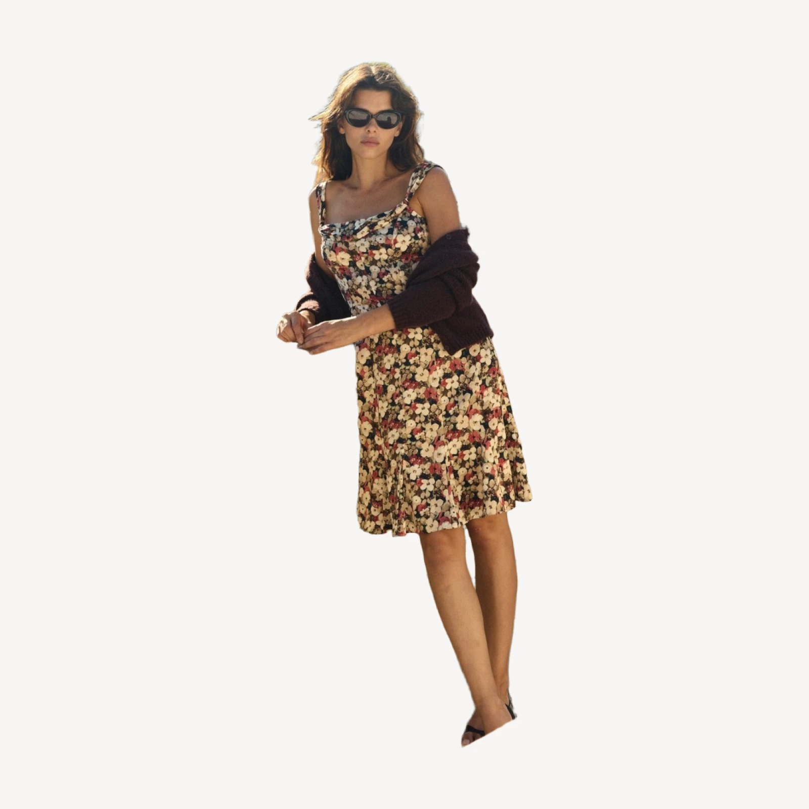 DONIELLE DRESS -- WILDFLOWER BRAMBLE