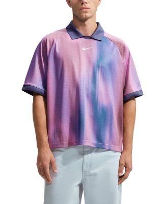 Nike Jacquard Logo Jersey Polo Shirt