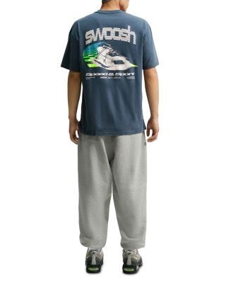 Nike Sportswear Swoosh Graphic Cotton T-Shirt