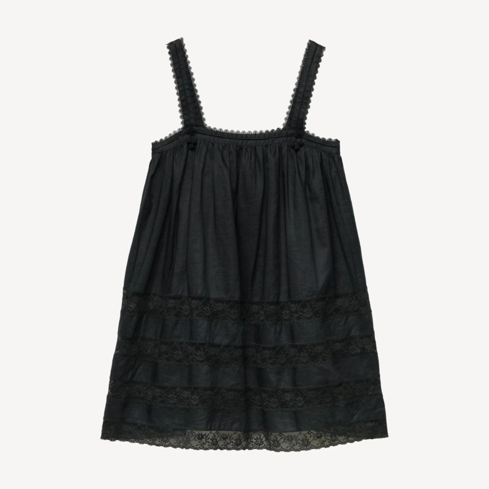 ALOISE DRESS -- BLACK