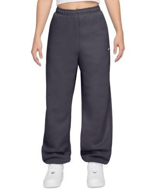 Nike Studio Fleece Medium Weight High Rise Oversized Cuffed Pants