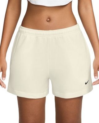 Nike Studio Fleece Mid Rise 4 Shorts