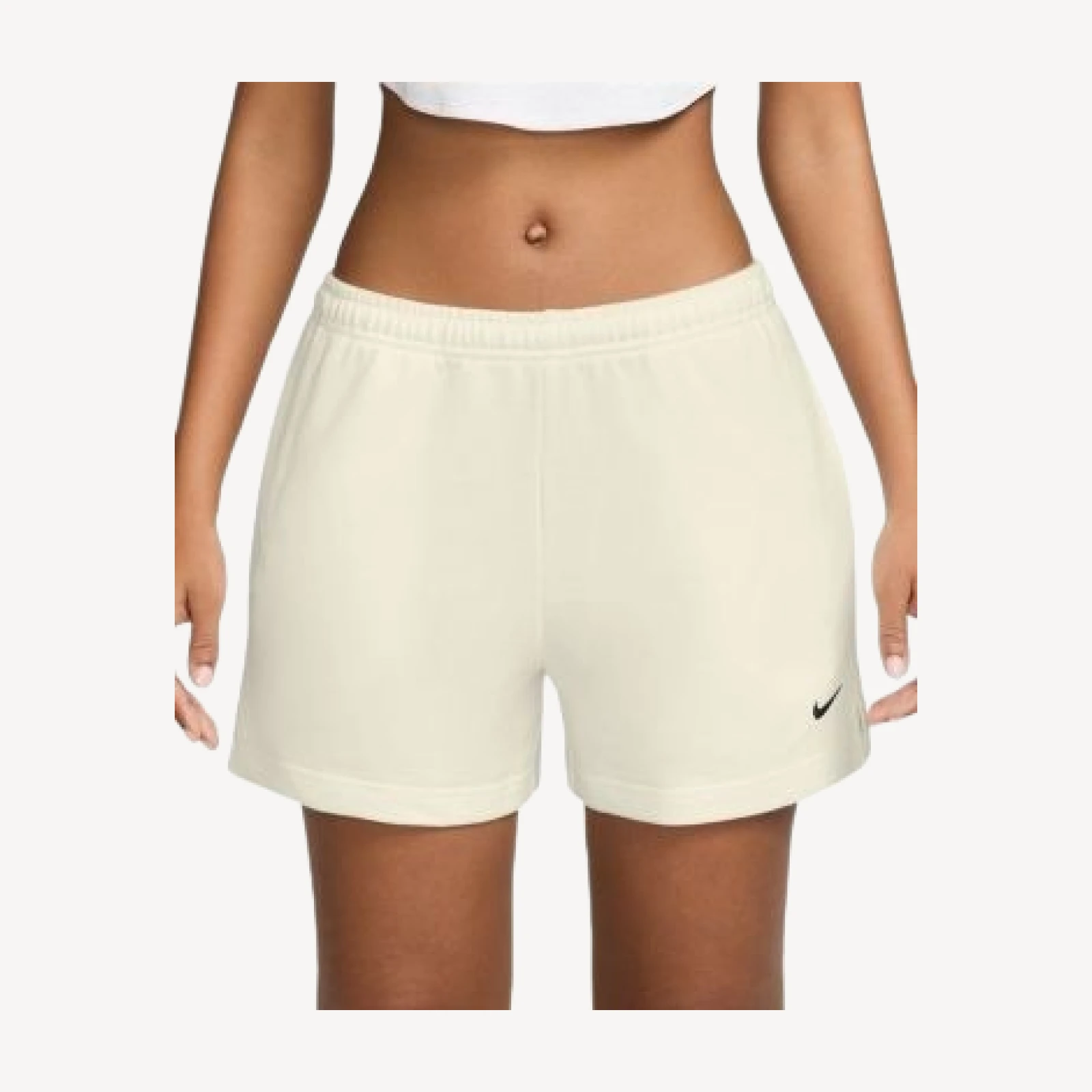 Nike Studio Fleece Mid Rise 4 Shorts