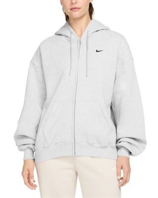 Nike Studio Fleece Medium Weight Oversized Full Zip Hoodie