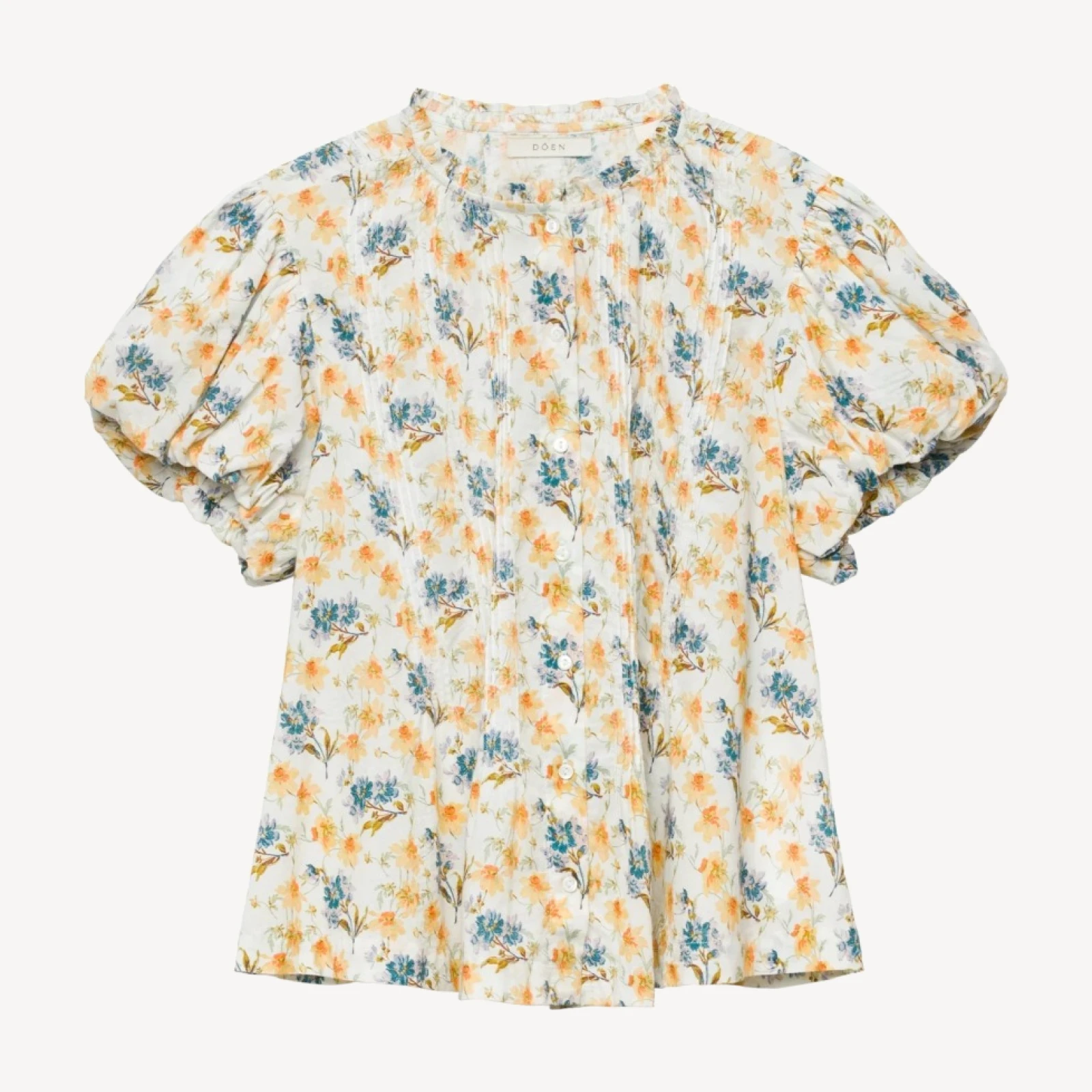 MILLIE TOP -- NARCISSUS BLOOM