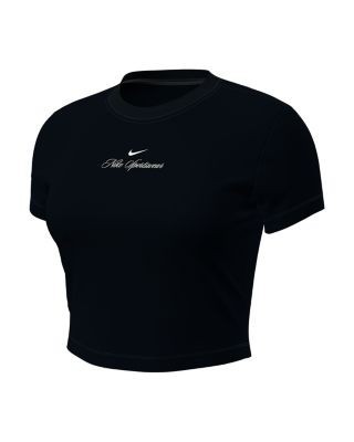 Nike Sportswear Chill Knit Slim Cropped T Shirt